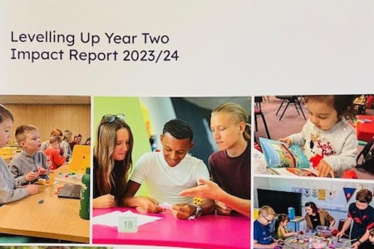 Front page of Levelling Up year 2 report