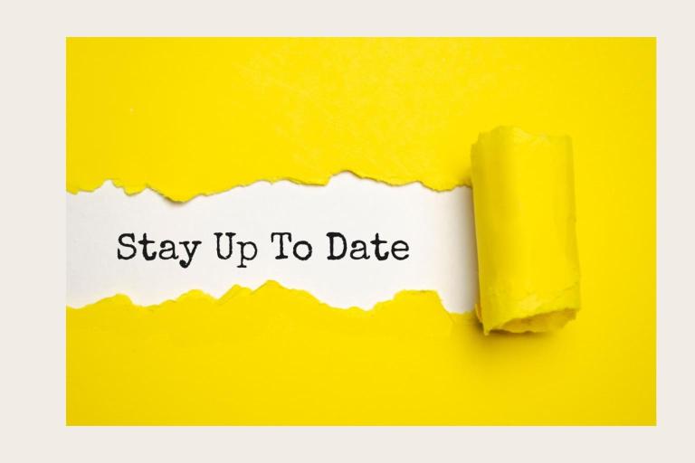 stay up to date