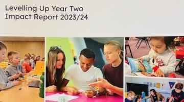 Front page of Levelling Up year 2 report