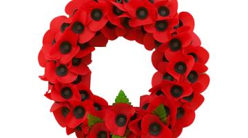 Poppy wreath